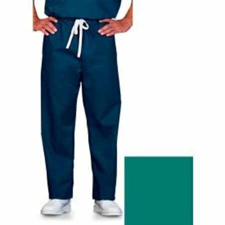 SUPERIOR SURGICAL MANUFACTURING Unisex Scrub Pants, Reversible, Jade, S 896S